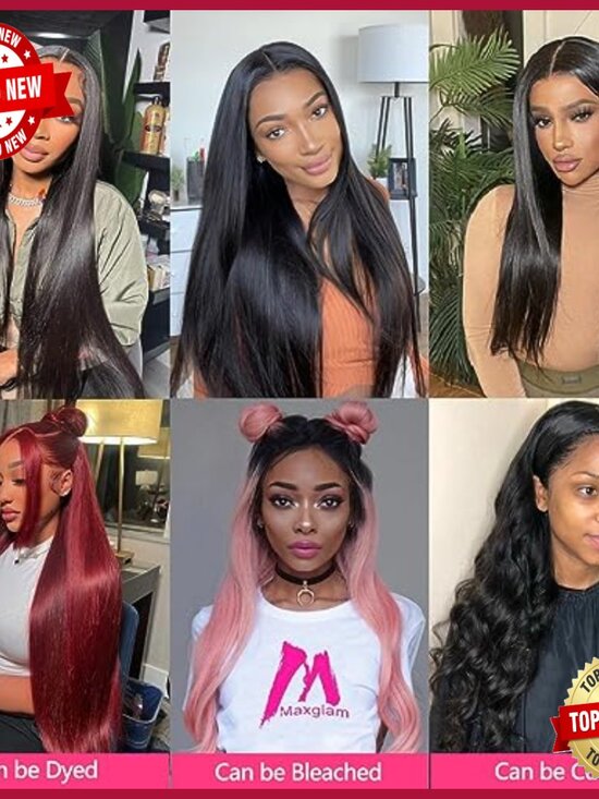 Brazilian Virgin Human Hair Extensions 12A Grade 100% Unprocessed Straight main image 5